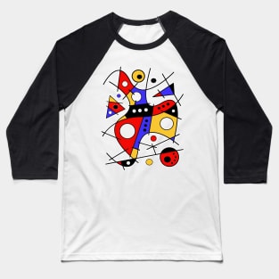 Harlequin Dancer No. 3 Baseball T-Shirt